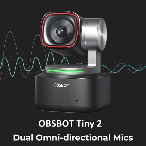 Obsbot tiny powered ptz - tiny, 2
